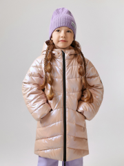 20230610002 Пальто детское для девочек Veito светло-розовый ACOOLA Kids
