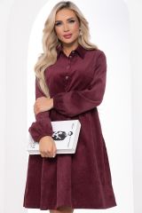 П8295 Платье LADY TAIGA Бордо