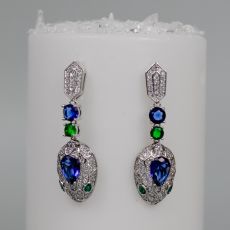 Серьги Арт. 3V-3470-W