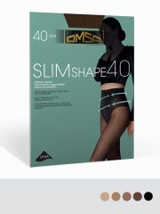 SLIM SHAPE 40 Omsa Колготки Daino (Бежевый);Nero (Черный);Fumo (Серый);Caramello (Бежевый);Lola (Коричневый)