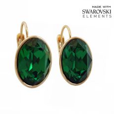 Серьги с кристаллами Swarovski