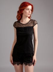 INDEFINI Пижама Черный 534000-3068TBD