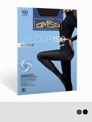 VELOUR ACTIVE 100 Omsa Колготки Nero (Черный);Antracite (Серый)