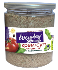 EVERYDAY БАНКА Крем-суп томат с базиликом 261г ПЭТ-БАНКА