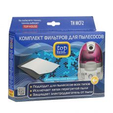 2041807 Набор универсальных фильтров Top House TH MCF2 для пылесосов, 2 шт.