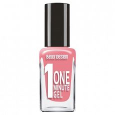 027782 Belor Design One minute gel. Лак для ногтей, тон 204