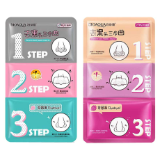 Набор для удаления черных точек Bioaqua Remove Black Heads 3-step Kit 3*7g