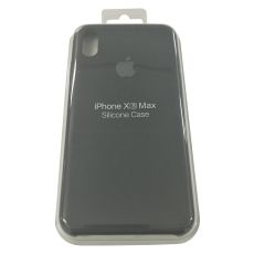 Силиконовый чехол для iPhone XS MAX грифельный