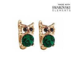 Серьги с кристаллами Swarovski