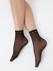 calz. TULLE носки SiSi Носки Nero (Черный);Daino (Бежевый);Cappuccino (Коричневый);Blu (Синий)