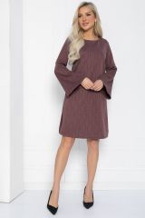 497425 LT Collection Платье баклажановый