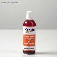 4635566 Краситель пищевой кондитерский гелевый Kreda Decor, персиковый, 90 г