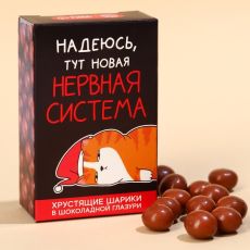 9759921 Шоколадные шарики «Нервная система» в коробке, 37 г