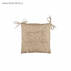 ТОВАР ПО ПРЕДЗАКАЗУ! 4186256 Подушка на стул Curls, размер 42 × 42 см