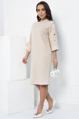 507805 LT Collection Платье светло-бежевый