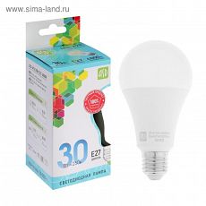 5237489 Лампа светодиодная ASD LED-A70-std , Е27, 30 Вт, 230 В, 4000 К, 2700 Лм