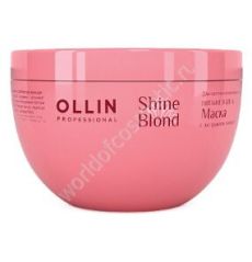 Ollin Shine Blond Маска с экстрактом эхинацеи 300 мл