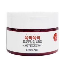 Lebelage Диски для очищения и пилинга пор / Pore Peeling Pad, 60 шт