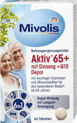 Active 65+ с женьшенем + Q10 Depot 60 St, 51 г