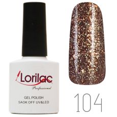 Гель лак Lorilac Professional № 104 10 ml