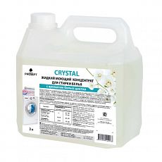 3л CRYSTAL жидкий моющий концентрат д/стирки белья 