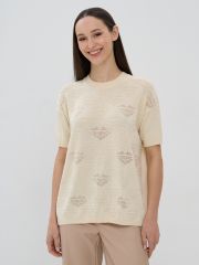 Джемпер женский 5241-41484 топлёное молоко VAY