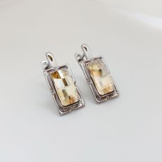 Серьги с кристаллами Swarovski