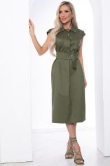 П8751 Платье LADY TAIGA Хаки