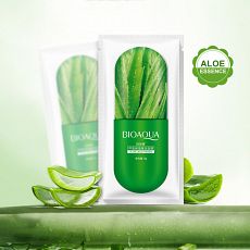 Маска-гель для лица Bioaqua Алоэ, 3 шт