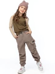 499048 NIKASTYLE Брюки какао