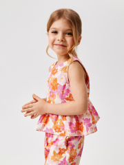 20220270073 Блузка детская для девочек Hesat_bl разноцветный ACOOLA Kids
