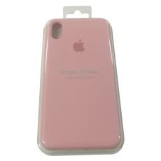 Силиконовый чехол для iPhone XS MAX розовый песок