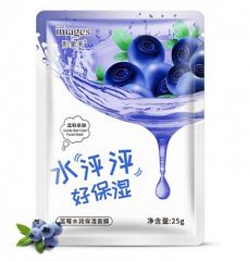 Увлажняющая маска с экстрактом черники IMAGES MASK SHEET BLUEBERRY, 3 шт