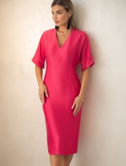505808 VILATTE Платье viva magenta
