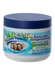 019686    Витэкс Happy Family. Бальзам-кондиционер для волос «Алоэ и ромашка», 500 мл