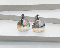 Серьги с кристаллами Swarovski