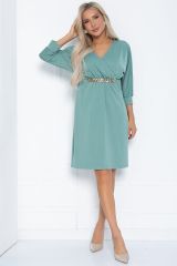 495662 LT Collection Платье оливковый