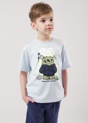 515225 CLEVER Футболка св.голубой