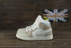 Зимние Air Jordan 1 High OG из натуральной кожи и замши