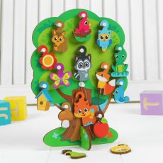 4287146 Игрушка с крючками «Лесное дерево»