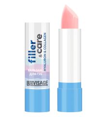 034479  LuxVisage. Бальзам для губ Filler & Care Hyaluron & Collagen
