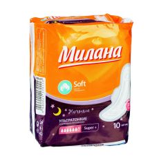 2717523 Прокладки «Милана» Ultra Super Plus Soft, 10 шт/уп