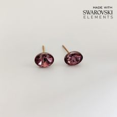 Серьги с кристаллами Swarovski