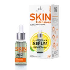 96498  Belkosmex SKIN intensives. Гидрогелевая сыворотка для лица «Эффект естественного сияния» с ЦЕНТЕЛЛОЙ и ВИТАМИНОМ С, 30 мл