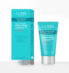 033803 Claire Cosmetics. Матирующий крем-уход Microbiome Balance для норм. и комб. кожи, 50 мл