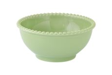 Салатник, 16 см, 750 мл, фарфор P, зеленый, Бусины, Tiffany, 60356