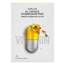 Lebelage Уценка Тканевая маска с витаминами / Dr. Capsule Vitamin Mask Pack, 25 мл