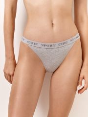M2S281 Tanga, CO Minimi Трусы Grigio Chiaro Melange (Серый)