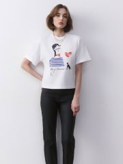 LD 2690 Conte elegant Футболка white-paris
