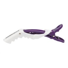 Dewal Beauty Набор зажимов для волос DBCH36white/purple, бело-фиолетовый, 4 шт